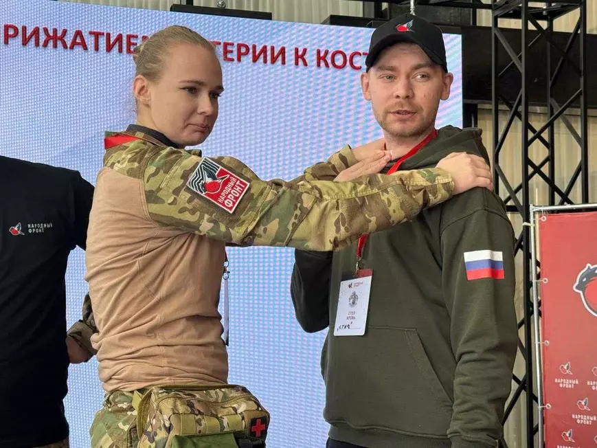 Халыҡ фронты йәштәре беренсе ярҙам күрһәтеү буйынса инструкторҙар курсын үтә