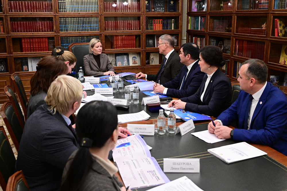 Встреча с министром культуры России Ольгой Любимовой