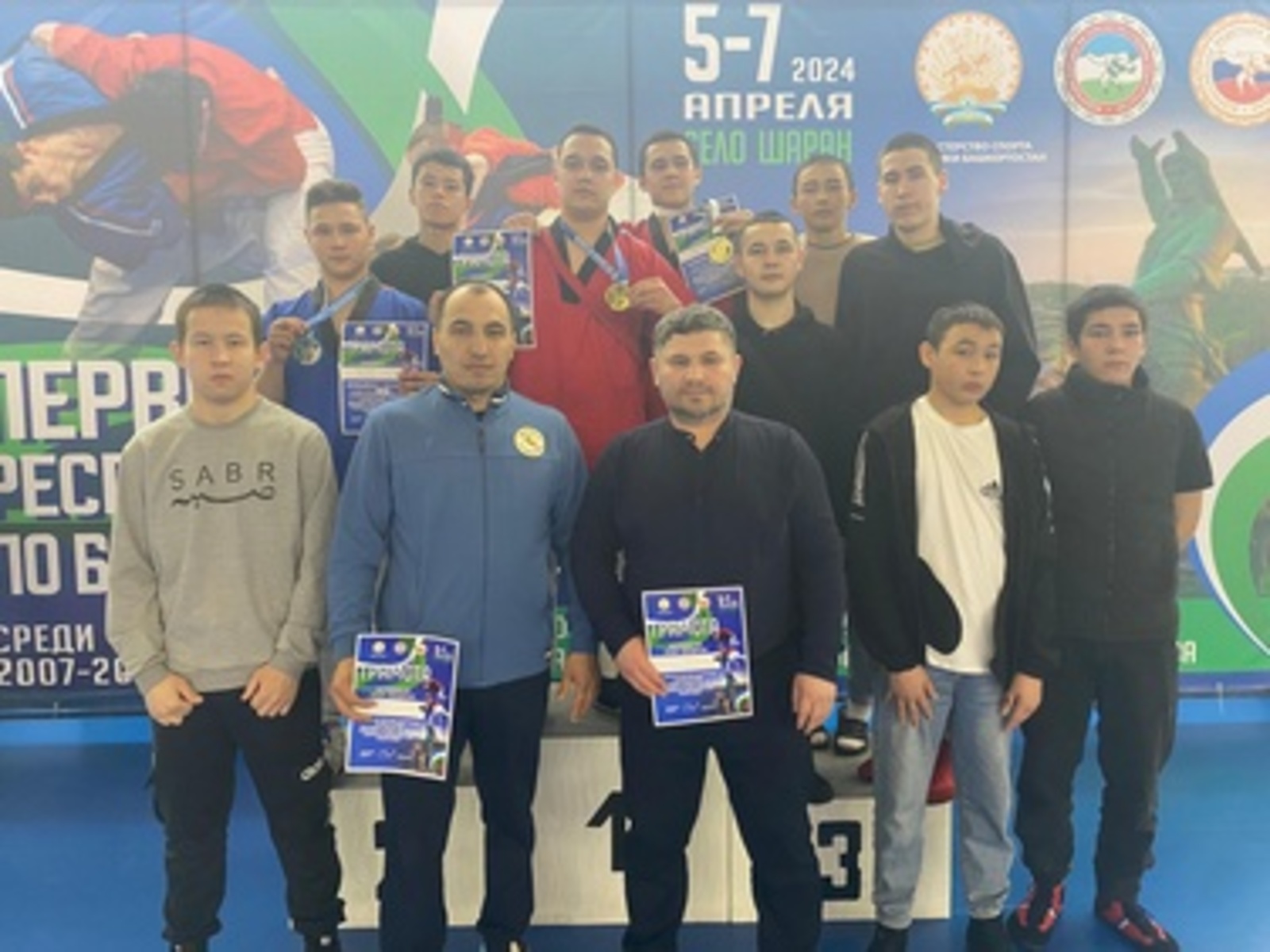Давлекановцы стали победителями и призерами первенства Башкортостана по борьбе на поясах