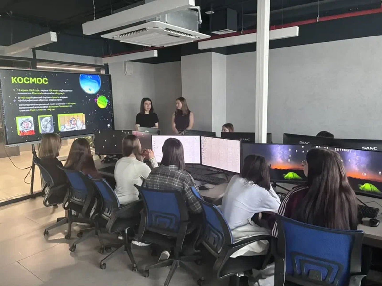 В Межвузовском студенческом кампусе Евразийского НОЦ прошла Неделя космоса
