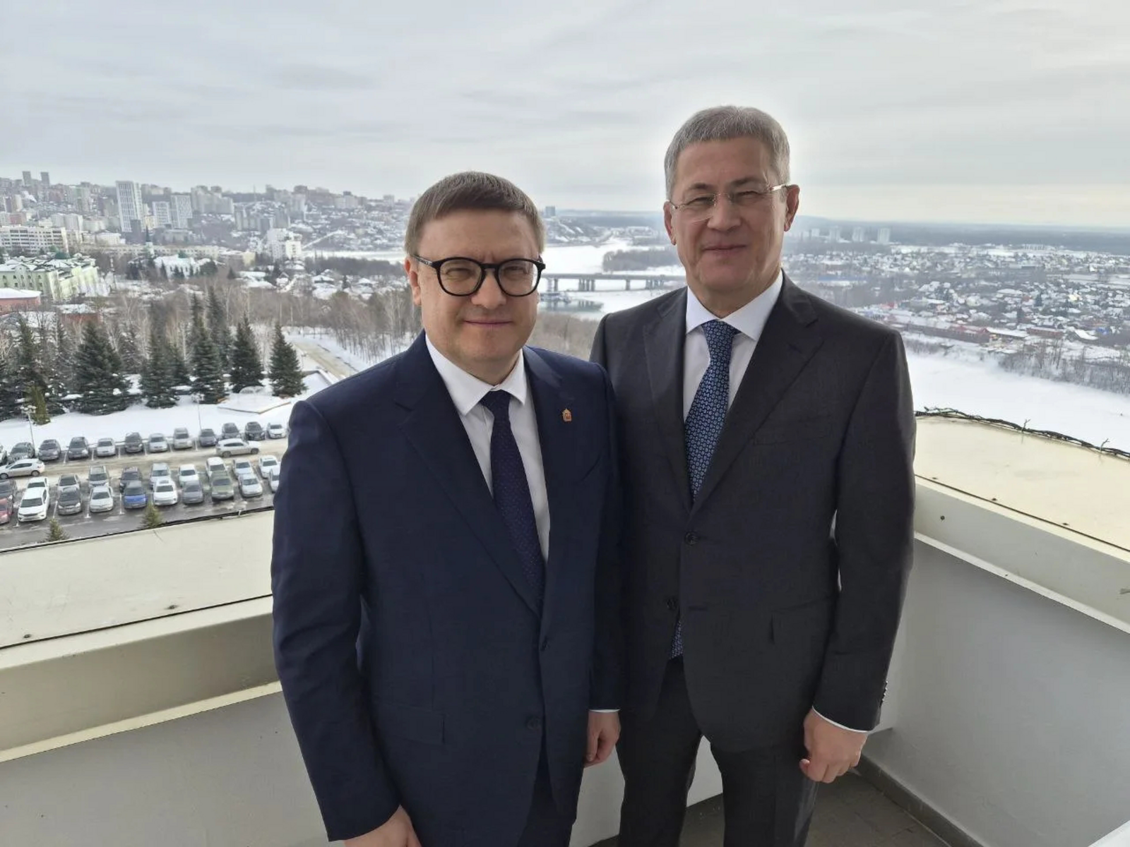 Глава Башкирии Радий Хабиров подписал соглашение с губернатором Текслером