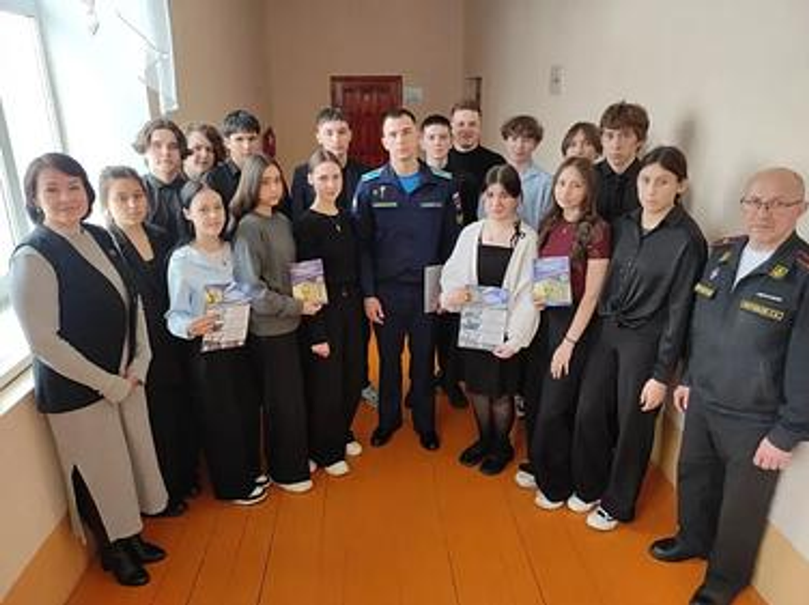 В селе Бураево для старшеклассников провели профориентационную встречу