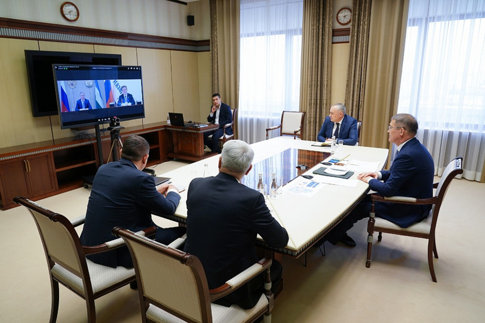 Радий Хабиров и Алексей Миллер подписали соглашения о сотрудничестве между Башкортостаном и «Газпромом»