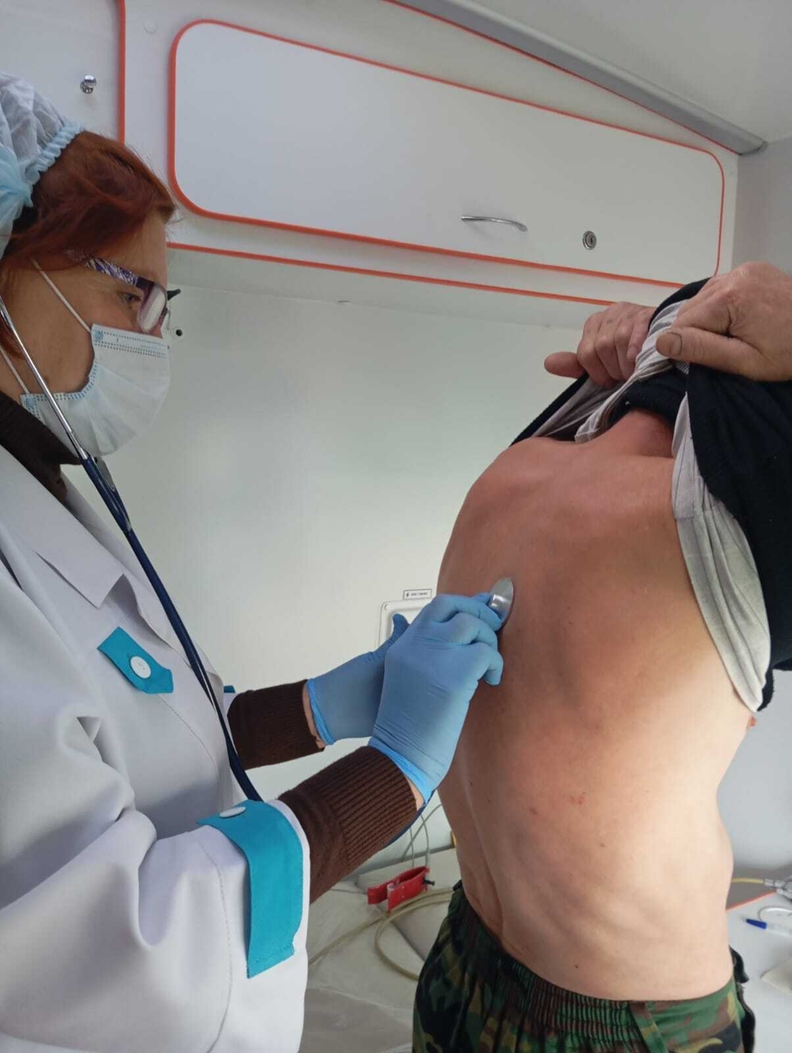 В Благоварском районе продолжает работу мобильный ФАП