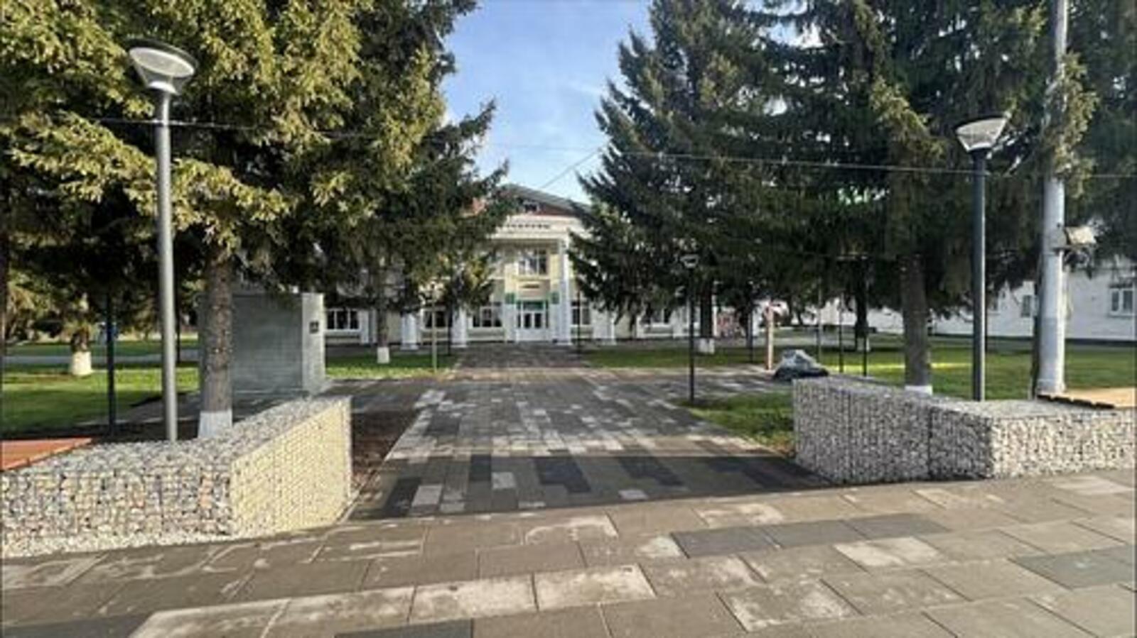Общественные пространства в сёлах преображаются благодаря нацпроекту