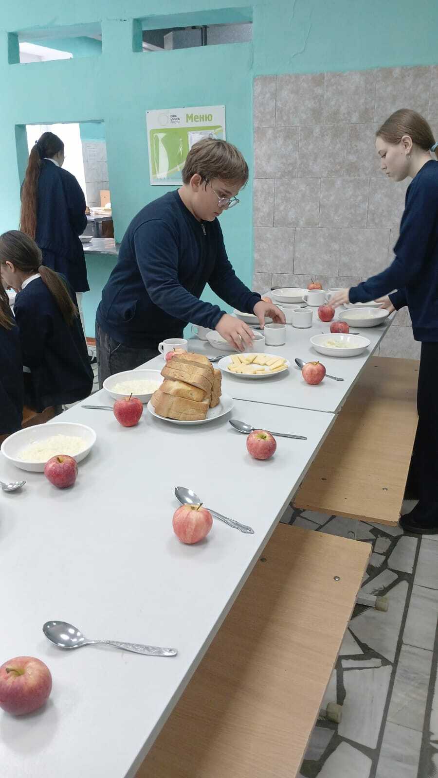 Мәктәптә туҡланыу сифаты яҡшыра