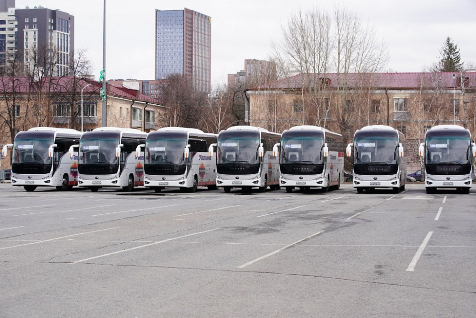 Башкирия приобрела дополнительно 30 новых туристических автобусов