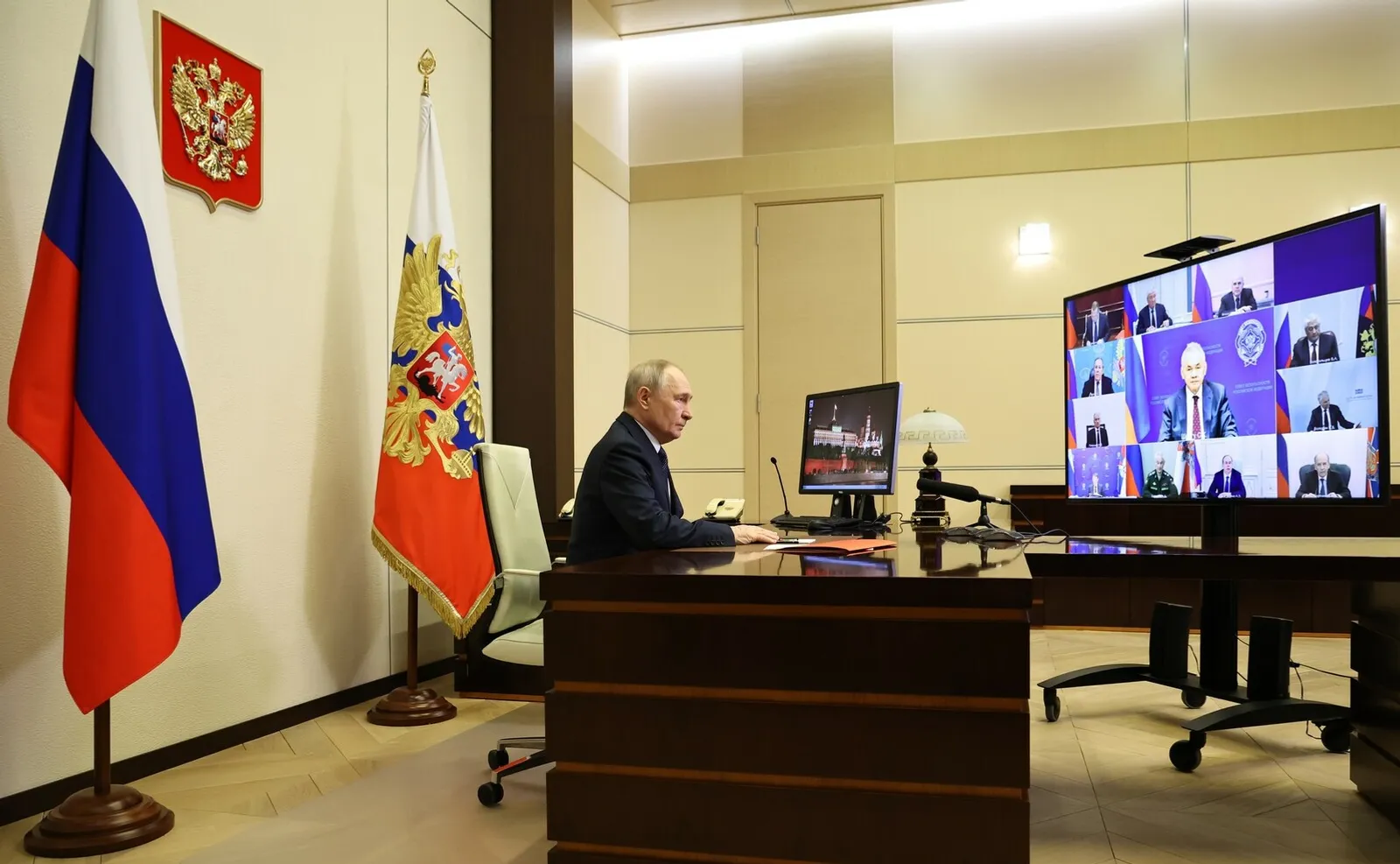 Совещание с постоянными членами Совета Безопасности